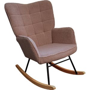 Schommelstoel - Stoelen - Meubels - Fauteuil - Taupe cm x cm x 101 cm