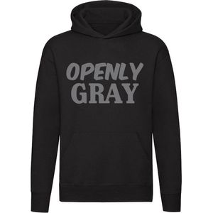 Openly gray | oud | grijs | haar | pensioen | gepensioneerd | Unisex | Trui | Hoodie | Sweater | Capuchon