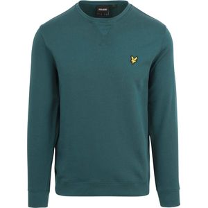 Lyle and Scott - Sweater Donkergroen - Heren - Maat S - Regular-fit