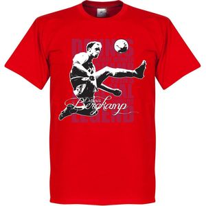 Dennis Bergkamp Legend T-Shirt - Rood - Kinderen - 104