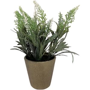 Lavendel kunstplant met pot H. 17cm - Overig - Motif 4 - SILUMEN