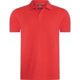 Pierre Cardin - Heren Polo SS Classic Polo - Rood - Maat S