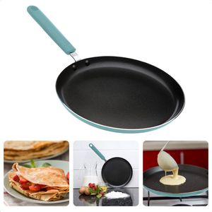 Hippe Pannenkoekpan - 24cm - Mint - Geperst Aluminium - Anti-aanbaklaag - Mintgroene Softtouch Handgreep - Geschikt voor Inductie - 24 x 1.8cm - Voor Alle Warmtebronnen - Anti-Aanbaklaag - Lange Levensduur - Omeletpan - Koekenpan - Inclusief EBOOK