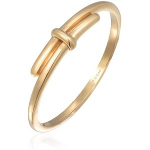 Elli Dames Ring Dames wikkel design gedraaid basis in 925 sterling zilver