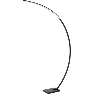 Lucide CURVE - Booglamp - LED Dimb. - 1x15W 2700K - Zwart