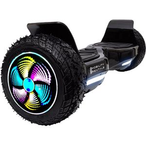 E-Mobility Rentals Hoverboard - Oxboard, 8.5'' wielen, SUV Zwart - Verlengde Afstand