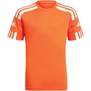 adidas Squadra 21 Sportshirt - Maat 140  - Unisex - oranje - wit