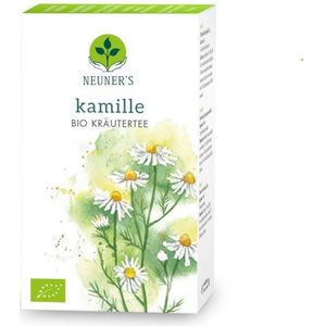 Neuner's Kamille thee, Ontspanning - 1 doosje x 20 zakjes, biologische kruidenthee.