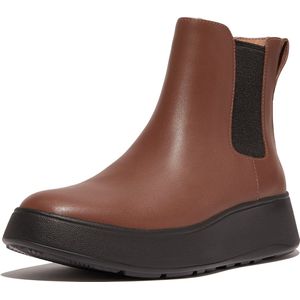 FitFlop F-Mode Leather Flatform Chelsea Boots BRUIN - Maat 39