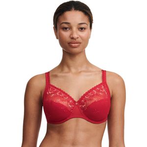 Chantelle Kanten Beugel BH - Every Curve - Full Cup - 95D - Rood.