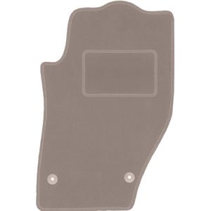 Beige bestuurdersmat voor: Peugeot 308 CC cabrio (2007-2013)