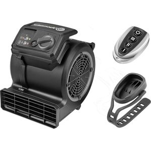 54 Gym Vloerventilator met Afstandsbediening en 3 Snelheden - Stil - Tapijtdroger Ventilator