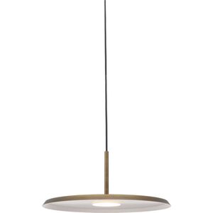 Hanglamp Osorno Brons - Ø35cm - LED 7W 2700K 961lm - IP20 - Dimbaar > lampen hang brons | hanglamp brons | hanglamp eetkamer brons | hanglamp keuken brons | led lamp brons | sfeer lamp brons | design lamp brons | lamp modern brons | pendel brons