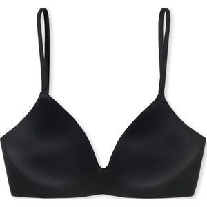 Schiesser Invisible Soft Bra Dames Beha - zwart - Maat 80C