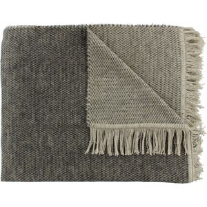 Claudi - plaid Unami - Dark Taupe New - 150x200 cm