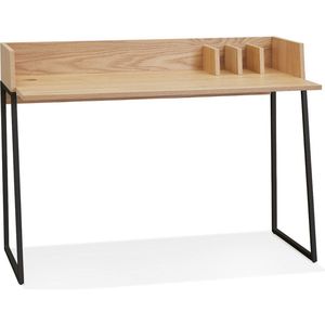 Alterego - SALMON - Design recht bureau - Beige - 120x62x89 cm