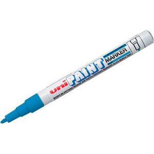 Uni Paint PX-21 Paint Marker - Lichtblauwe verfstift met 0.8 – 1.2 mm punt