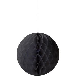 Honeycomb - Zwart - Feest Decoratie - 20cm