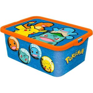Pokémon Opbergbox Junior 13 Liter Blauw/oranje