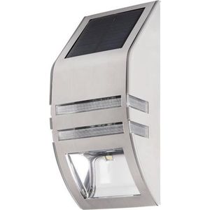 Solar buitenlamp - LED 6500K - Kanlux gevel verlichting - RVS