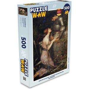 Puzzel Lamia en de soldaat - schilderij van John William Waterhouse - Legpuzzel - Puzzel 500 stukjes