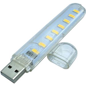 Borvat®|  Mini USB LED Nachtlampje 8 LEDs
