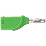 BANANA PLUG 4mm STACKABLE - GREEN (CM20G)