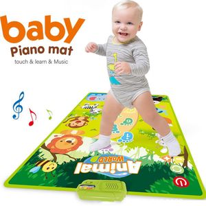 YAR Babysounds - Babygym - speelmat - speelkleed - piano speelkleed - pianomat - dansmat - 3-in-1 Gym met muziek en lichtjes -63x43cm