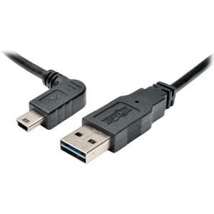 Tripp Lite UR030-006-LAB USB-kabel 1,83 m USB 2.0 USB A Mini-USB B Zwart