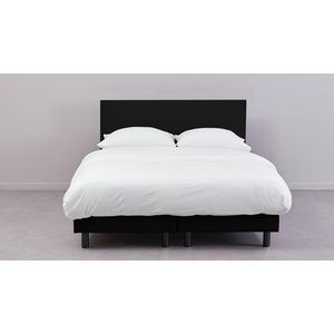 Beddenreus Colorado - Complete Boxspring met Polyether Matras - 140x200 cm - Zwart