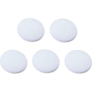 Deurstopper muurbeschermer zelfklevend rubberen deurstopper 40 cm wit
