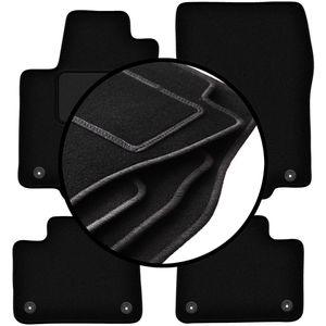 Complete set veloursmatten voor: Mercedes GLS SUV (2015-)