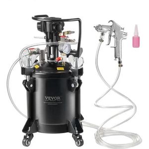 Verftank - Druktank - Verftank Spuitverf Drukpot - 15L Manual - Spuitverf - Drukspuit - Verfspuiten - Verf - Verfspuiten Electrisch