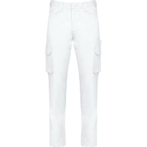 WK. Designed To Work Ecologische herencargobroek WK703 - White - L