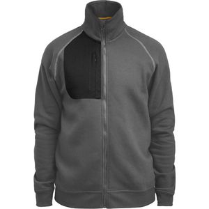 Jobman 5141 Sweatshirt Full-Zip 65514195 - Donkergrijs - L