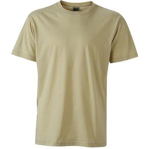 Fusible Systems - Heren James and Nicholson Workwear T-Shirt (Beige)