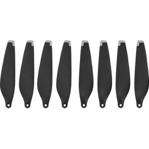 50CAL Propeller (2 paar, zilveren uiteinden) - geschikt voor DJI Mini 3 / Pro - stil - licht - betrouwbaar - incl. schroeven en schroevendraaier