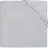 Jollein Baby Hoeslaken Wieg Katoen 40x80/90cm - Soft Grey