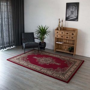 Design perzisch tapijt Royalty - Vintage rood 80x150 cm