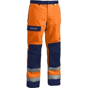 Blåkläder 1808-1979 GORE-TEX® shell werkbroek Oranje/Marineblauw maat 50