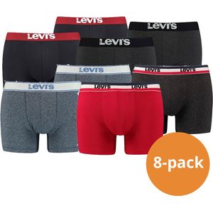 Levi's Boxershorts - 8-pack Verrassingspakket - Levi's heren ondergoed Mixed pakket - Maat S
