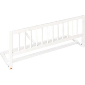 Bedbar Classic wit gelakt - Pinolino - extra lang model Bed Rail