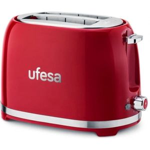Ufesa Classic PinUp Red Broodrooster