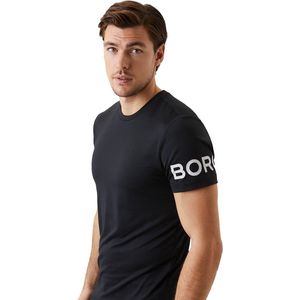 Bjorn Borg BORG Tee - Sportshirt Performance - Heren - Zwart - XXL