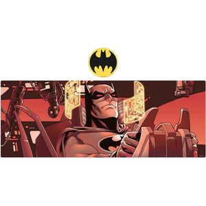 FaNaTtik Batman - DC Comics Desk Pad & Coaster Set Bureaumat/Bureau onderlegger - Multicolours
