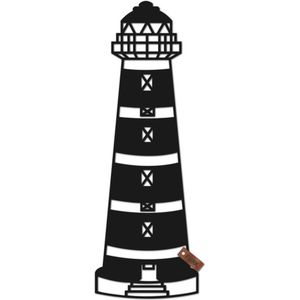 FBRK. Geometrische Vuurtoren Ameland - Bronze Metallic