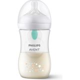 Philips Avent Natural Response Babyfles met Airfree-ventiel - Sterren - 1 Fles - 260ml - 1+ maanden - Snelheid 3-speen - SCY673/82