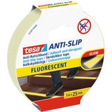 Anti-slip tape tesa 5mx25mm fluoriserend