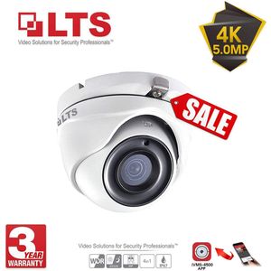 Hikvision 5Mp CCTV Security Surveillance System 4K Dvr 4Ch H.265 + Hik 5 Mp 4 Channel 2.8Mm Camera Outdoor Night Vision Kit UK Verkoper Ds-7204Huhi-K1 Ds-2Ce56H1T-Itm (Full Kit + 4 Camera's + Geen HDD)