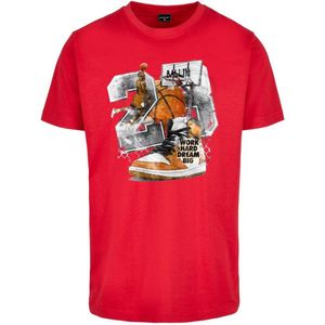 Mister Tee - Vintage Ballin Heren T-shirt - M - Rood